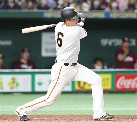 【巨人】坂本勇人、7回に23打席ぶり安打「久しぶりに1本出て良かった」 スポーツ報知