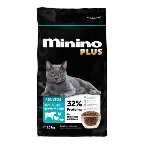 Croqueta Para Gato Minino Plus Kg Bodega Aurrera En L Nea