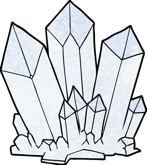 vector cartoon crystals 12676764 Vector Art at Vecteezy