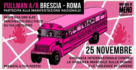 25 Novembre Manifestazione Nazionale A Roma Contro La Violenza Di