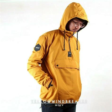 Jual Jaket Cagoule Cougle Pria Saku Depan Doraemon Bahan Taslan Premium