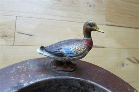 Vintage Brass Mallard Duck Ashtray Duck Hunter Catchall Etsy