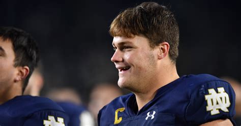 Mel Kiper Jr Projects Notre Dame Ot Joe Alt To Tennessee Titans In