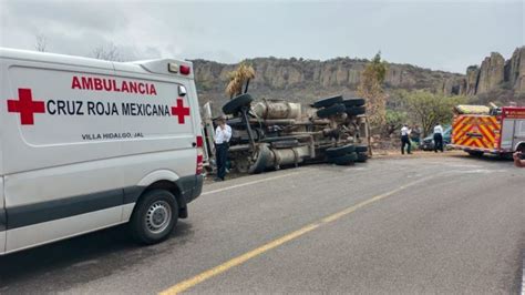 Volcadura De Un Cami N De Volteo En Aguascalientes Dej Saldo De