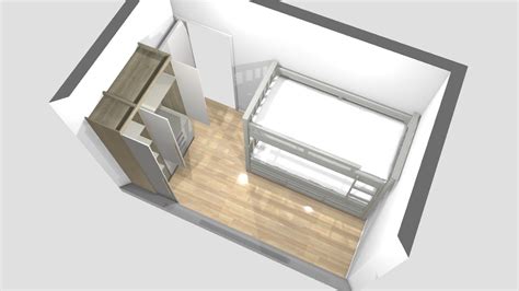 PROJETO THAIS ELOA DORMITORIO DAS CRIANÇAS de Juliana Planta 3D