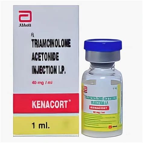 Kenacort 40mg Injection Packaging Type Box Packaging Size 1 ML At