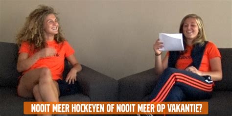 Oranjehockey Dilemma S Maria Verschoor En Xan De Waard