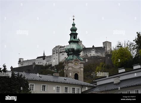 Festung Hohensalzburg Und Salzburger Dom Hi Res Stock Photography And