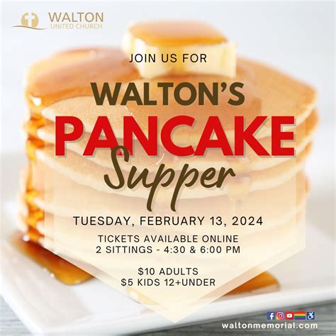 Pancake Supper - Walton United Church