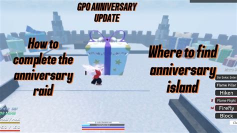 Where To Find Anniversary Island And How To Do The Anniversary Raid In