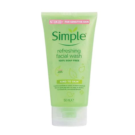 Buy Simple Kind To Skin Refreshing Facial Wash Gel Ml Oz