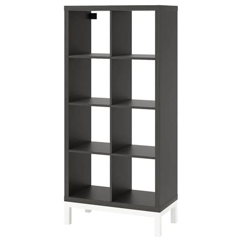 Стеллаж 8 ячеек - IKEA KALLAX, 77х164 см, черный, КАЛЛАКС ИКЕА за 22966 ...