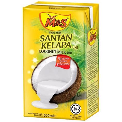 M S Santan Kelapa 500ml Shopee Malaysia