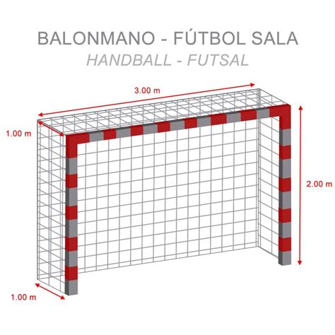 Juego Redes Balonmano F Sala EXPERT Made For Sport