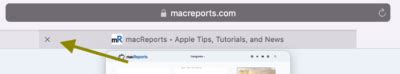 how to close tabs on mac