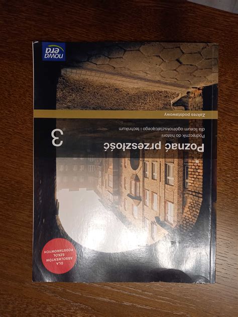 Poznać przeszłość Historia Klasa 3 Zakres podstawowy Płock OLX pl