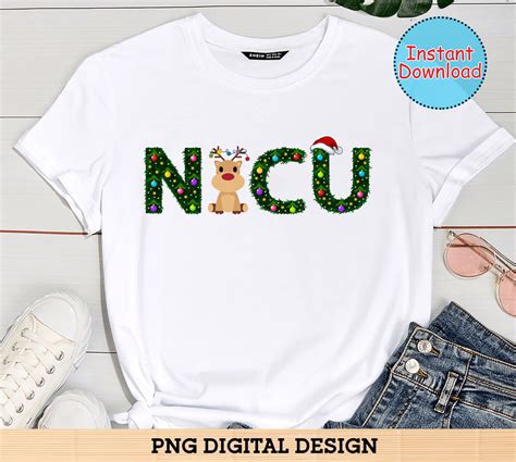 Nicu Christmas Shirt Neonatal Intensive Care Nurse Shirt Neonatal Icu