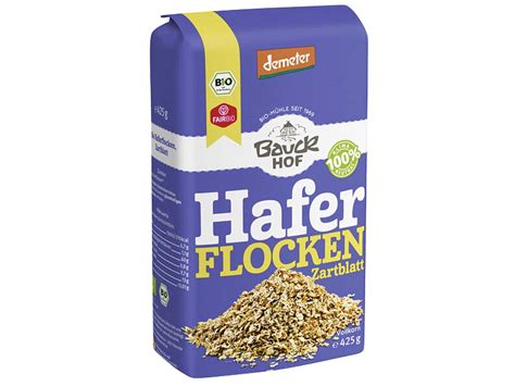 Bauckhof Bio Haferflocken Zartblatt Ko Fair Einkaufen Memo De