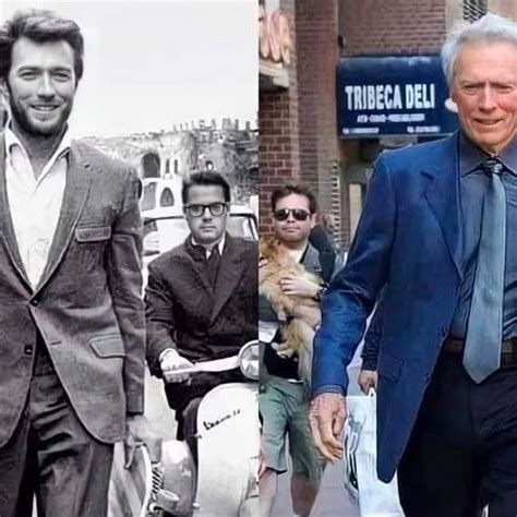 Good Old Days On Instagram Clint Eastwood Than And Now He Turned