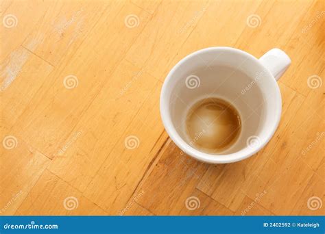 Empty Cup Stock Photo Image Of Gone Tabletop Little 2402592