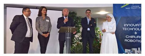 Inauguration Du Robot Chirurgical Clinique Saint Vincent De Paul