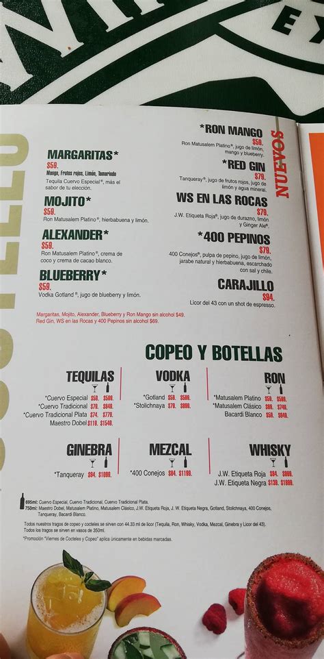 Carta Del Restaurante Wingstop Coapa Ciudad Del M Xico