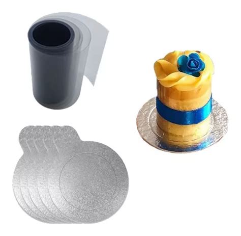 Kit Faça Mini Naked Cake 8 Tira De Pet 120 Bases Para Doces Parcelamento sem juros