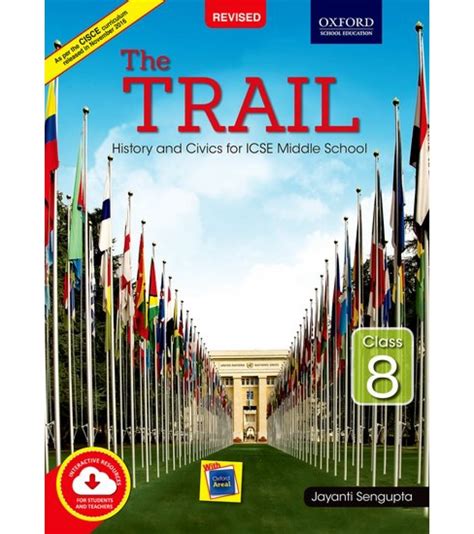 The Trail Course Book Class 8history And Civics For Icse Middle School