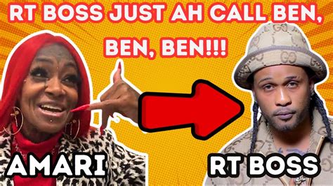 Amari Expose RT Boss And Ben Sey This Bout Queenie Dancehallmusic