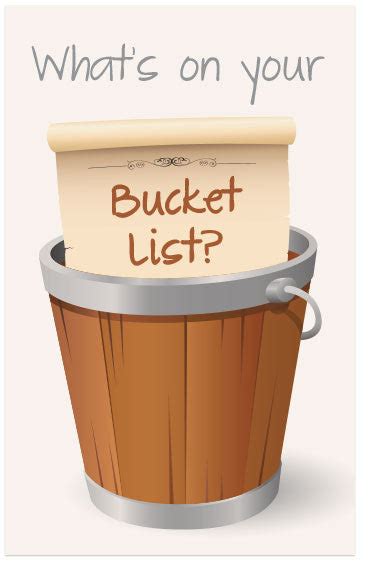 Bucket List Stock Illustrations Bucket List Stock Clip Art