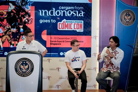 Kemenparekraf Fasilitasi Komik Indonesia Hadir Di Singapore Comic Con