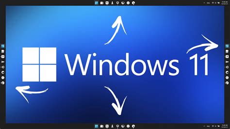 Windows 11 Vertical Taskbar How To Move Windows 11 Taskbar To Left ...