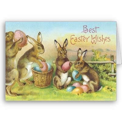 Vintage Bunnies & Easter Cards - Vintage Fan Art (16150417) - Fanpop