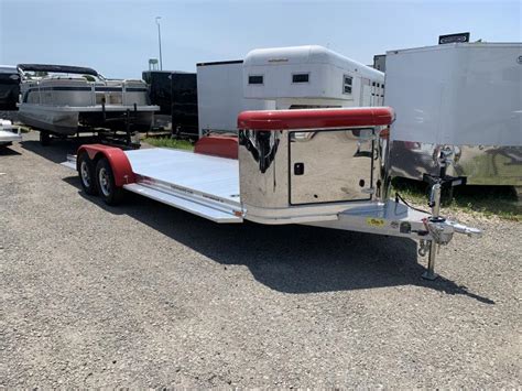 2023 Sundowner Ultra 22 Aluminum Open Car Hauler Trailer Flatbed