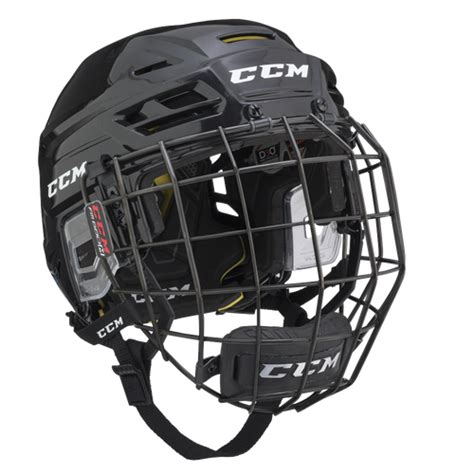 New Black Senior Large Ccm Tacks 710 Helmet Cage Combo Retail