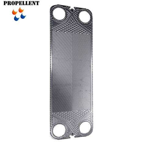 M6 M10 M15 Water Cooled Plate Heat Exchanger SS316 SS304 Plate Heat