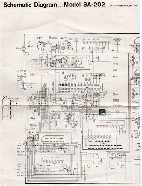 TECHNICS SA-202 SCH Service Manual download, schematics, eeprom, repair