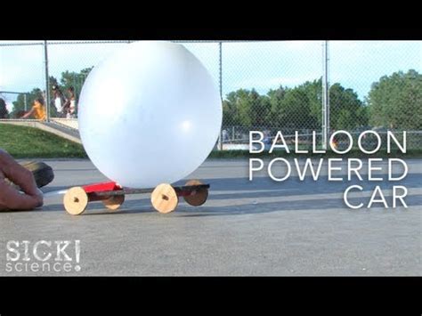 Balloon Powered Car - Sick Science! #089 - Video Kidibot