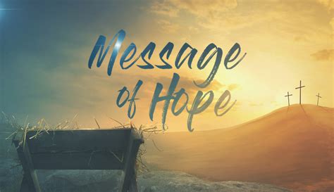 Message of Hope