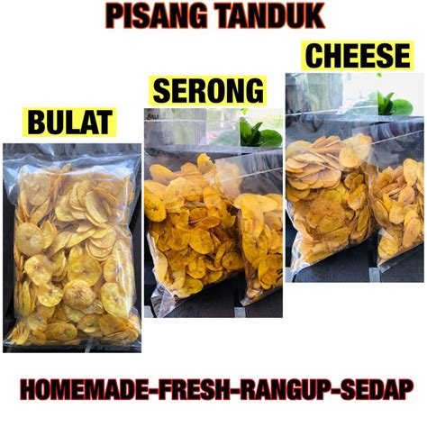 KEREPEK PISANG TANDUK HOMEMADE FRESH SEDAP RANGUP Shopee Malaysia