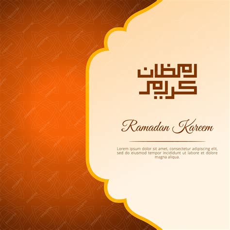 Premium Vector | Ramadan Kareem Background