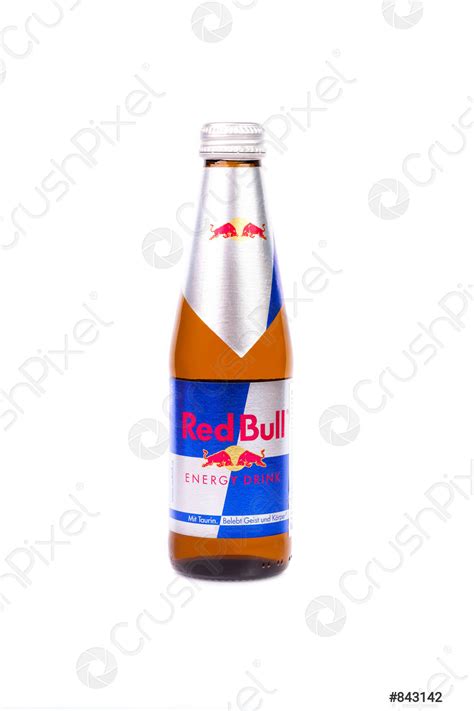 Glass Bottle Of Red Bull Energy Drink Stock Photo 843142 Crushpixel