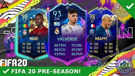 PRE SEASON PROMO START FIFA 21 REWARDS RTTF BOOSTS UCL SHOWDOWN