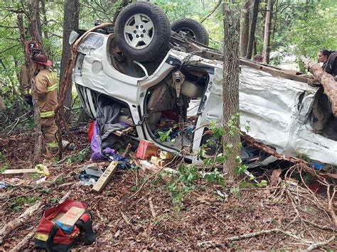 Driver Partially Ejected In Rollover Maryland Crash Airlifted To