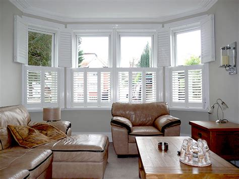 Tier-on-tier-bay-window-shutters | Just Shutters