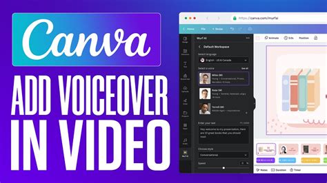 How To Add A Voiceover To Video In Canva Step By Step Youtube