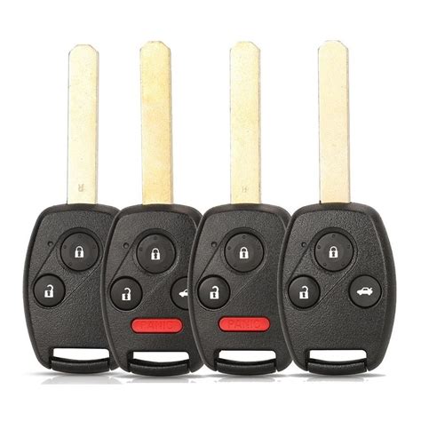 Anti Drop Remote Key Shell 2 3 4 Buttons Car Key Shell For Honda Accord