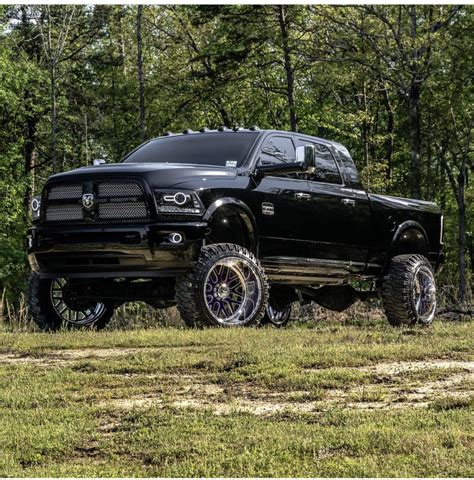 Pin On Ram Jacked Up Trucks Dodge Diesel Trucks Trucks