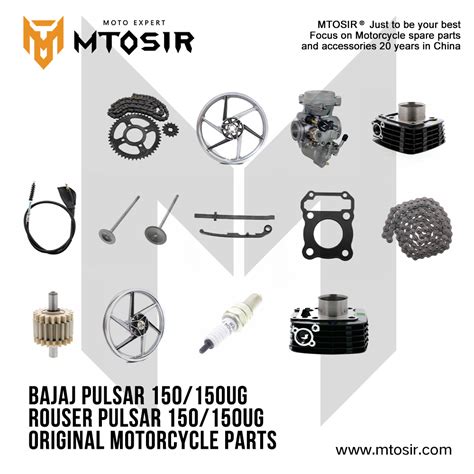 Bajaj Pulsar 150 150ug Motorcycle Part High Quality Repuesto Para Moto