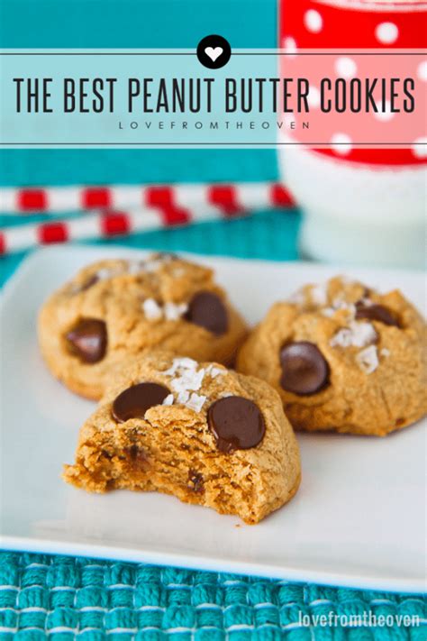 The Best Peanut Butter Cookie Recipe Love From The Oven